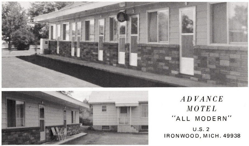 Advance Motel - Vintage Postcard (newer photo)